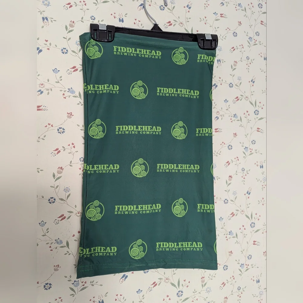 💚 Fiddlehead Brewery Neck Warmer Vermont Unisex Ski Winter